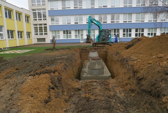 Retenční nádrž ZŠ Jílovská