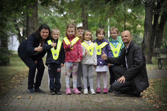 Reflexní véčka pro bezpečnost dětí Reflexní véčka pro bezpečnost dětí