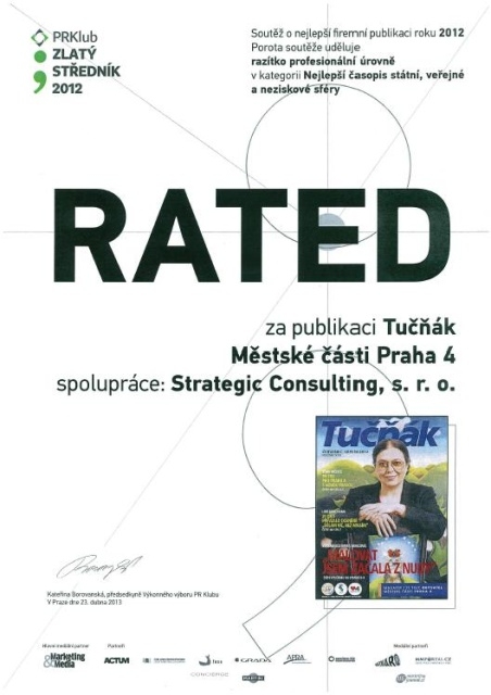 ocenění Tučňák ocenění Tučňák