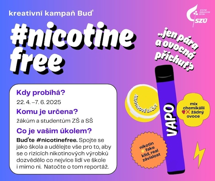 Buď #nicotinefree