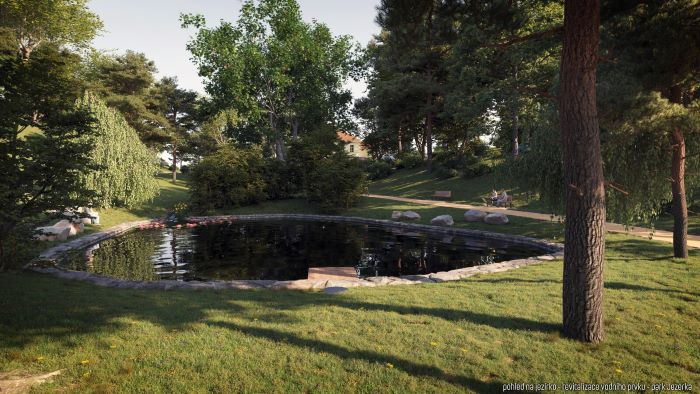 V první etapě připravované rozsáhlé revitalizace parku Jezerka dojde na přání veřejnosti k obnově vyschlého jezírka a jeho bezprostředního okolí, včetně revitalizace potůčku nad ním vytékajícím z drenáže pod divadlem Na Jezerce. Proměnou projde i prostor před divadlem.