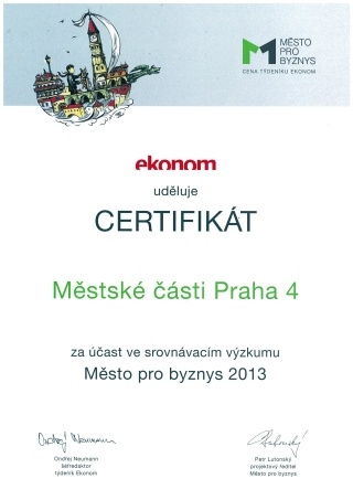 Certifikát - Město pro byznys 2013.jpg