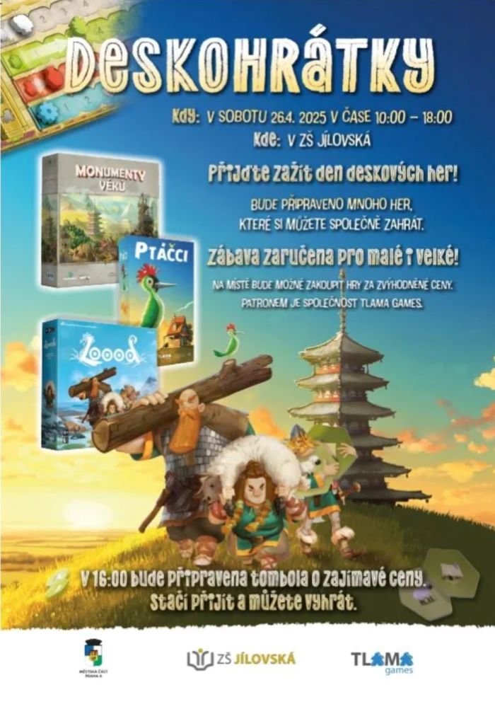 Deskové hry baví malé i velké zvou malé i velké hráče.