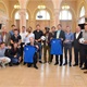 Společenské setkání zástupců městské části Praha 4 a fotbalového klubu FK Slavoj Vyšehrad při příležitosti oslav postupu do Fotbalové národní ligy ČR na Nuselské radnici - 20. 7. 2015