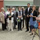 Společenské setkání u Záhonu 40 růží pro Lidice v ulici Za Zelenou liškou v Praze 4