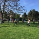 Začalo pro obyvatele městské části cvičení TIME out DOOR v parku Na Pankráci