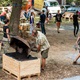 Komunitní sázení v Nuslích - úprava vnitrobloku na rohu Mečislavovy a Ctiradovy ulice - 17. 8. 2016