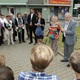 Společenské setkání u Záhonu 40 růží pro Lidice v ulici Za Zelenou liškou v Praze 4