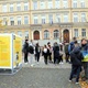Na náměstí Generála Kutlvašra, vedle historické radnice v Nuslích, probíhá od 11. do 17. listopadu 2019 venkovní výstava s názvem: Cesta je volná!“. Je o uprchlících z komunistické Německé demokratické republiky (NDR, ale i DDR, východní Německo), kteří se i přes Prahu, hlavní město Československé socialistické republiky (ČSSR), snažili dostat do Spolkové republiky Německo (NSR, ale i SRN či BRD). Snímky jsou z vernisáže v úterý 12. listopadu 2019, které se zúčastnil i místostarosta Prahy 4 pro kulturu a majetek Michal Hroza (TOP 09).