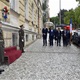 Pietní akt u Památníku Tří odbojů a u busty generála Karla Kutlvašra dne 7. května 2024.