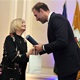 Předávání čestných občanství v budově historické Nuselské radnice ve čtvrtek 11. dubna 2024.