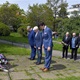 Pietní akt ve čtvrtek 4. května 2023 v parku Jezerka u pomníku Zpravodajské brigády.