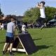 Action Fun Days, to jsou pravidelná středeční odpoledne v parku Na Pankráci. Foto je z 3. května 2023.