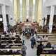 V kostele sv. Anežky České na Spořilově se v sobotu 29. ledna 2022 konalo poslední rozloučení a zádušní mše za panem Eduardem Markem, nejstarším českým skautem a čestným občanem městské části Praha 4. 
Zádušní mši celebroval emeritní biskup plzeňský a skaut František Radkovský. S Eduardem Markem se přišli rozloučit pozůstalí, přátelé a blízcí z různých koutů Česka i Slovenska a početní skauti a skautky. Čestnou stráž stáli skauti a skautky z Markova domovského pražského skautského střediska Maják. Prahu 4 zde zastupovala starostka Irena Michalcová (ANO 2011) spolu místostarostou Michalem Hrozou a radním Filipem Váchou (oba TOP 09).