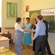Zahájení školního roku radním Zdeňkem Pokorným a zastupitelem Josefem Svobodou na ZŠ Mendíků - 1. 9. 2015