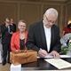 Zlatá svatba čestné občanky Jaroslavi Křupalové a František Křupala na Nuselské radnici