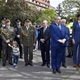 Pietní akt ve čtvrtek 4. května 2023 v parku Jezerka u pomníku Zpravodajské brigády.
