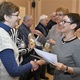 Slavnostní ukončení počítačového kurzů seniorů