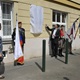 Slavnostní odhalení pamětní desky bratrům Linhartovým v ulici Na Bitevní pláni č. p. 1063, Praha 4
