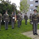 Pietní akt u Pomníku Zpravodajské brigády v parku Na Jezerce