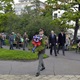 Pietní akt u Pomníku Zpravodajské brigády v parku Na Jezerce