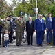 Pietní akt ve čtvrtek 4. května 2023 v parku Jezerka u pomníku Zpravodajské brigády.