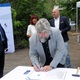Představitelé městské části Praha 4 položili v pátek 10. června 2022 základní kámen k multifunkčnímu sociálnímu komplexu v Hudečkově ulici.