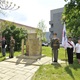 Pietní akt Zpravodajské brigády u pomníku padlým v letech 1939 až 1945 v parku Na Jezerce - 10. 5. 2016