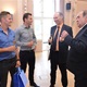 Společenské setkání zástupců městské části Praha 4 a fotbalového klubu FK Slavoj Vyšehrad při příležitosti oslav postupu do Fotbalové národní ligy ČR na Nuselské radnici - 20. 7. 2015