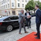 Primátor hlavního města Prahy Bohuslav Svoboda (ODS) při návštěvě městské části Praha 4.