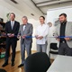 Slavnostní otevření nízkoprahového klubu pro děti a mládež Doupě v ulici Na Strži u metra Pankrác ve čtvrtek 11. dubna 2024.