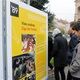 Na náměstí Generála Kutlvašra, vedle historické radnice v Nuslích, probíhá od 11. do 17. listopadu 2019 venkovní výstava s názvem: Cesta je volná!“. Je o uprchlících z komunistické Německé demokratické republiky (NDR, ale i DDR, východní Německo), kteří se i přes Prahu, hlavní město Československé socialistické republiky (ČSSR), snažili dostat do Spolkové republiky Německo (NSR, ale i SRN či BRD). Snímky jsou z vernisáže v úterý 12. listopadu 2019, které se zúčastnil i místostarosta Prahy 4 pro kulturu a majetek Michal Hroza (TOP 09).