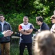 Pod záštitou Světové školy Člověka v tísni a s podporou MČ Praha 4 vytvořili žáci ZŠ Táborská posezení na jedinečné vyhlídce na Kavčích horách. Snímky jsou z 19. května 2023.