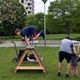 Action Fun Days, to jsou pravidelná středeční odpoledne v parku Na Pankráci. Foto je z 10. května 2023.
