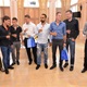 Společenské setkání zástupců městské části Praha 4 a fotbalového klubu FK Slavoj Vyšehrad při příležitosti oslav postupu do Fotbalové národní ligy ČR na Nuselské radnici - 20. 7. 2015