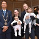 Vítání občánků na Nuselské radnici