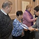 Slavnostní ukončení počítačového kurzů seniorů