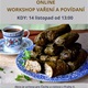 Komunitní stolování pro veřejnost 
Praha 4 a InBáze, z. s. pořádají dne 14.11. 2020 od 13:00 ONLINE workshop přípravy závitků z vinných listů (Azerbaijan). Vzhledem k aktuální epidemiologické situaci jsme se rozhodli uspořádat akci online přes aplikace ZOOM.
