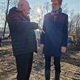 Kontrolní den na stavbě biotopu v Braníku ve středu 8. února 2023.