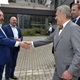 Primátor hlavního města Prahy Bohuslav Svoboda (ODS) při návštěvě městské části Praha 4.