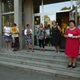 Zahájení školního roku zástupkyní starosty Ivou Kotvovou na ZŠ Filosofská - 1. 9. 2015