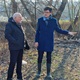 Kontrolní den na stavbě biotopu v Braníku ve středu 8. února 2023.