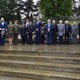 Pietní akt u Památníku Tří odbojů a u busty generála Karla Kutlvašra dne 7. května 2024.