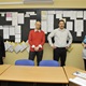 Blahopřání starosty Petra Štěpánka a radního pro oblast školství Jaroslava Mítha učitelce k získání ocenění Matematický Ámos 2015