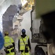 První úsek pražského metra na budované čtvrté trase D má za sebou další milník. Stavařům se jej v pátek 4. října 2024 kolem poledního podařilo definitivně propojit s trasou C. Na snímcích podzemní prostory ražených úseků.