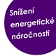 Snížení energetické náročnosti