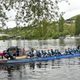 Rotary DB Charity Challenge - charitativní závod amatérských týmů na 200 metrů - také o tom byla sobota 13. května 2023 na Vltavě u Žlutých lázní v Podolí. 