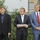Odhalení pamětní desky spisovatele Adolfa Branalda na budově ZŠ Jižní IV. na Spořilově