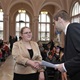 Slavnostní předání maturitních vysvědčení absolventům Střední odborné školy služeb Kavčí hory na Nuselské radnici