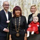 Vítání občánků na Nuselské radnici v úterý 23. ledna 2024.